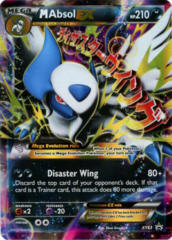 Mega Absol EX XY63 JUMBO OVERSIZED Holo Promo - Mega Absol Premium Collection